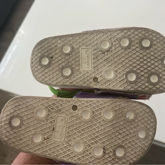 Disney Store Buzz Lightyear Toy Story Slides Flip Flops for Kids 7/8 - Picture 3 of 6